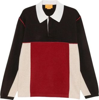 Guest In Residence Tops, Heren, Veelkleurig, S, Kasjmier, Color Block Rugby