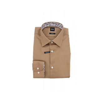 HUGO BOSS Hombre, Camisas, Marr&oacute;n, Talla: M