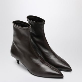 A.Emery A.Emery The Ophelia Ankle Boots In Brown Leather