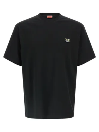 Kenzo Wild Tiger Gots T Shirt Nero-Uomo