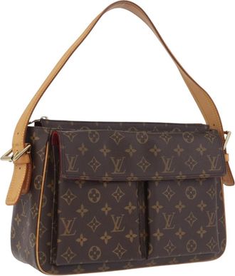 Louis Vuitton Viva Cite Monogram Canvas Brown Canvas Handbag (Pre-Owned)