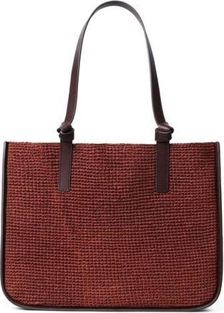 Loeffler Randall Turned Out Tote Bag in Espresso/Chestnut at Nordstrom Rack