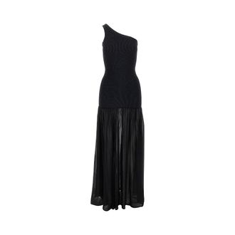 Hunza G Nancy Hybrid long dress Woman One Size
