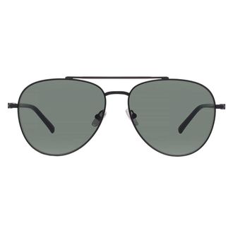 Ferragamo Ferragamo Green Pilot Mens Sunglasses SF316S 002 61