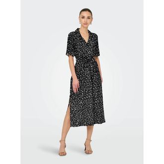 Jacqueline de Yong Bedrukte, lange jurk