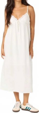 O'Neill Dayna Midi Dress In White