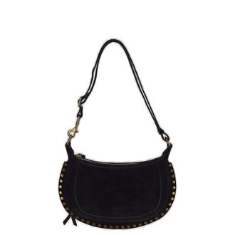 Isabel Marant Oskan Moon Zipped Medium Shoulder Bag