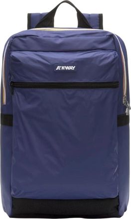 K-Way Lichtgewicht Laptoptas Laon - unisex - Rugzakken - Blauw - ONE Size - Nylon - Tassen
