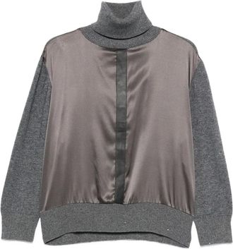 Max & Moi Maglione PUMPKY a collo alto - Grigio