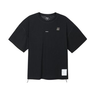 SATISFY Running Tops, male, Black, Size: L Nylon T-shirt