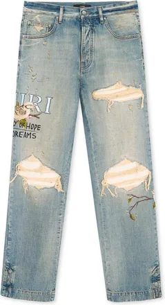 Amiri CHATEAU MX1 STRAIGHT FLARE Size: 34, colour: BLUE