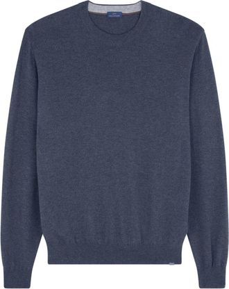 Paul & Shark Rondgebreide trui - Heren - Ronde hals truien - Blauw - S - Truien & Vesten