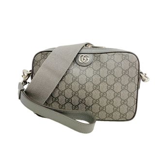 Gucci Gray Pvc Shoulder Bag (Pre-Owned)