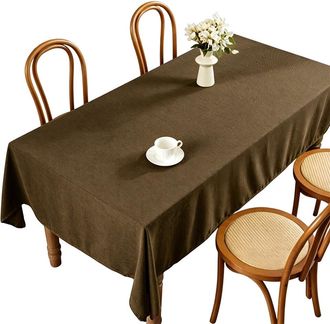 OEM Elegantes Protectores De Mesa Decorativos, 140140cm, Color Caf&eacute; Negro