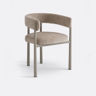 La Redoute Interieurs Gestoffeerde tafelfauteuil, DELLY