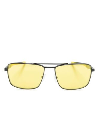 Ferrari pilot-frame sunglasses - Black