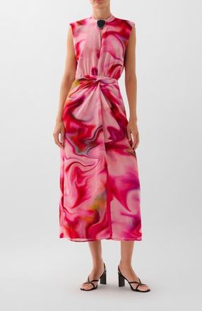 Scalpers Tie Pink Dress at Nordstrom, Size X-Small Eu