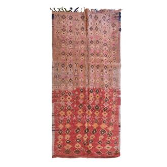 AFK Living Alfombra bereber marroqu&iacute; de pura lana 130 x 260 cm