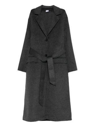 Aspesi belted coat - women - Fabric - 36 - Grey
