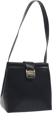 Ferragamo Vala Shoulder Bag Leather Leather Shoulder Bag Bag (Pre-Owned)