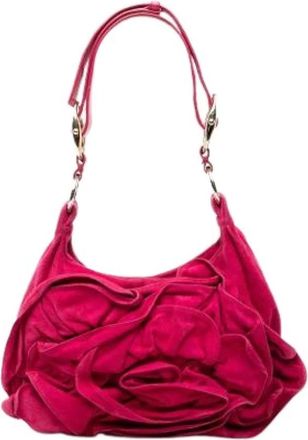 Saint Laurent Pre-owned Shoulder Bags, female, Pink, Size: ONE SIZE Pre-owned The Nadja Rose