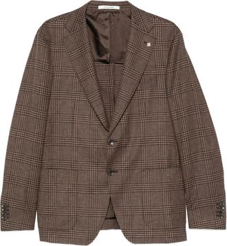 Tagliatore Check-pattern Blazer