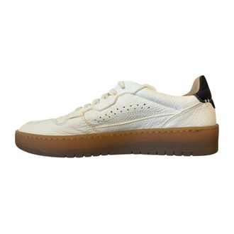 Lemargo Hb01C Lage Sneakers - Heren - Schoenen - Wit - Maat: 40 EU Leer