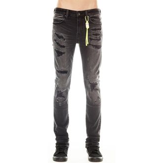 Cult of Individuality Punk Distressed Super Skinny Jeans in Sterling at Nordstrom Rack, Size 40