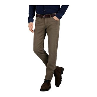 Gardeur Broeken, Heren, Bruin, W33 L34, Katoen, Tucker Jeans