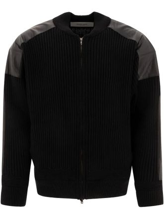 Golden Goose Vest met vlakken - Zwart