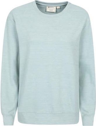 Mountain Warehouse Strath Melange Supersoft Sweatshirt in Pale Green at Nordstrom, Size 16