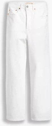 Levi's Jeans, Dames, Wit, W29, Katoen, Ribcage Straight Ankle Jeans
