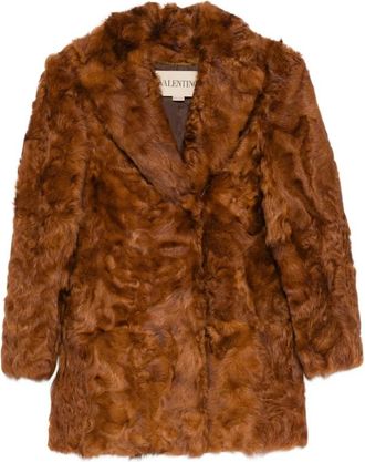 Valentino Faux Fur & Shearling Jacket
