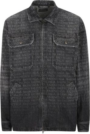 Balenciaga Hombre, Camisas, Negro, Talla: L