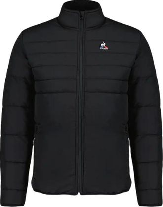 Le Coq Sportif Hombre, Chaquetas, Negro, Talla: XS