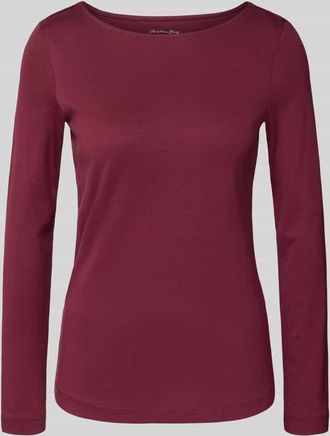 Christian Berg Longsleeve mit Rundhalsausschnitt in Kirsche, Größe 36