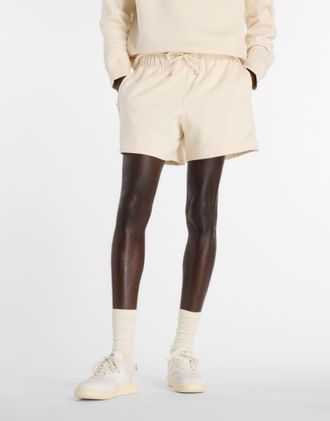 New Balance Athletics - Pantaloncini in spugna da 5 color permafrost-Bianco