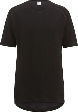 Isa Kurzarmshirt ISA BODYWEAR Shirt kurzarm, Herren, Gr. XXL, schwarz, Obermaterial: 50% Wolle WO. 50% Polyester PES., Shirts Kurzarmshirt