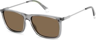 Polaroid PLD 4130/S/X Polarized KB7/SP Mens Sunglasses Grey Size 59