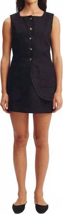 Possé Emma Vest In Black