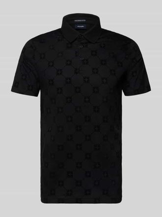 Joop Slim Fit Poloshirt mit kurzer Knopfleiste Modell Bartholo in Black, Gr&ouml;&szlig;e XXL