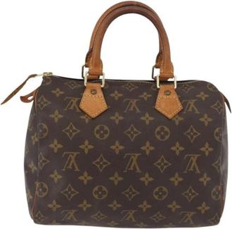 Louis Vuitton Pre-owned Vintage Handbag - Dames - Vintage Handtas - Bruin - ONE Size - Leer - Vintage
