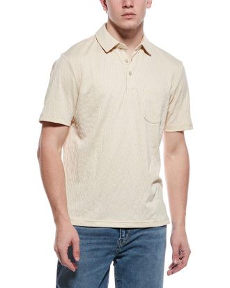 Weatherproof Vintage Weatherproof Vintage Diamond Textured Polo Shirt