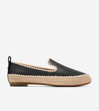 Cole Haan Womens Cloudfeel Asbury Slip-On Loafers - Black Size 10.5