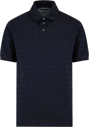 Emporio Armani Heren, Tops, Blauw, Maat: XL