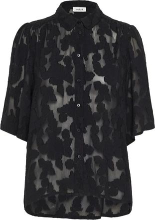 Soaked In Luxury Overhemden, Dames, Zwart, L, Blouses