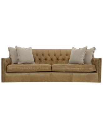 Bernhardt Candace Leather Sofa