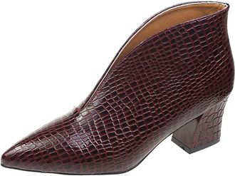 Generic Womens High Heels Comfortable Breathable Slippers for Casual Wear Spring Summer Lightweight Fashion Shoes with Classic Design, Wine Red, 2/2.5 UK