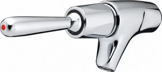 Presto Grifo Mural Para Lavabo Presto 705 Con Palanca