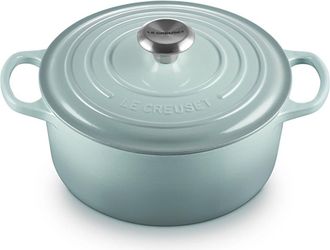 LE CREUSET Cocotte Rot. Evo 24 cm Sea Salt